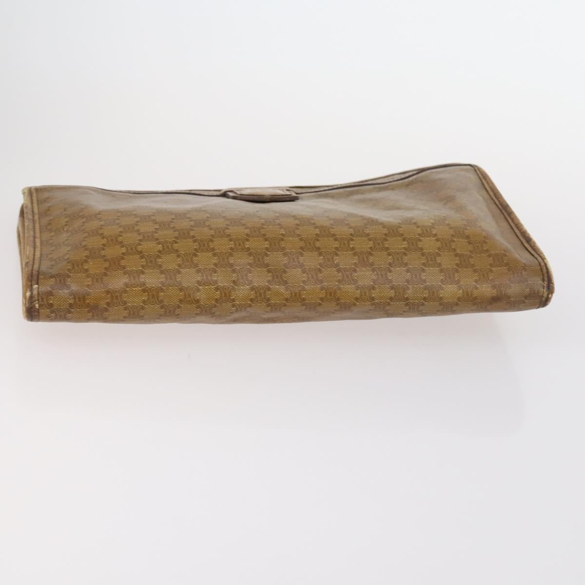 Salvatore Ferragamo Celine Hand Bag Leather 3Set Beige Black Auth gh1011