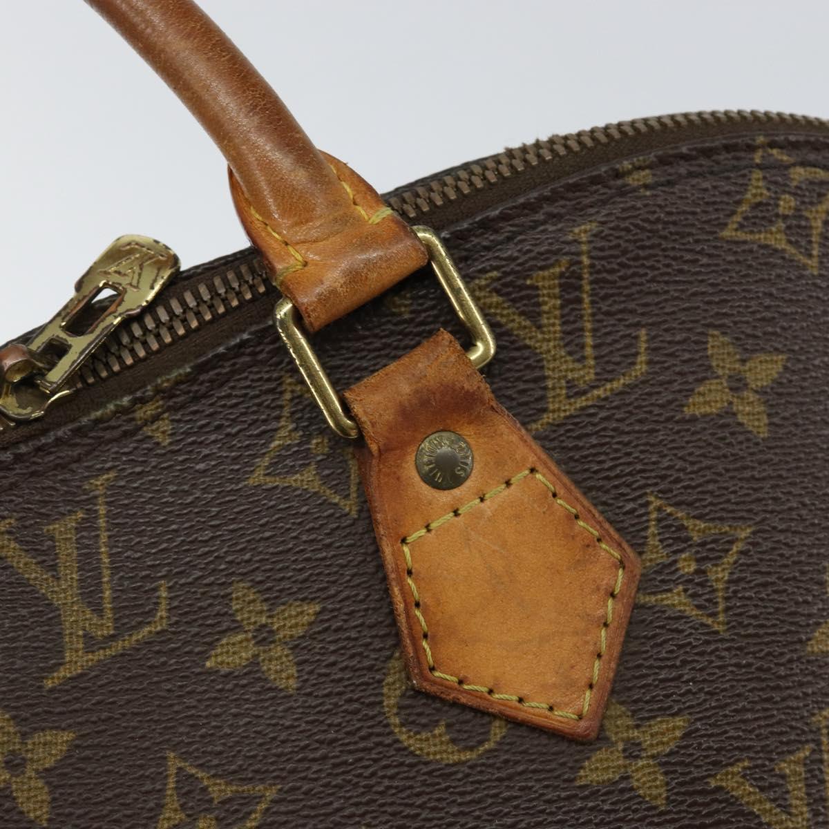 LOUIS VUITTON Monogram Alma Hand Bag M51130 LV Auth gh1013