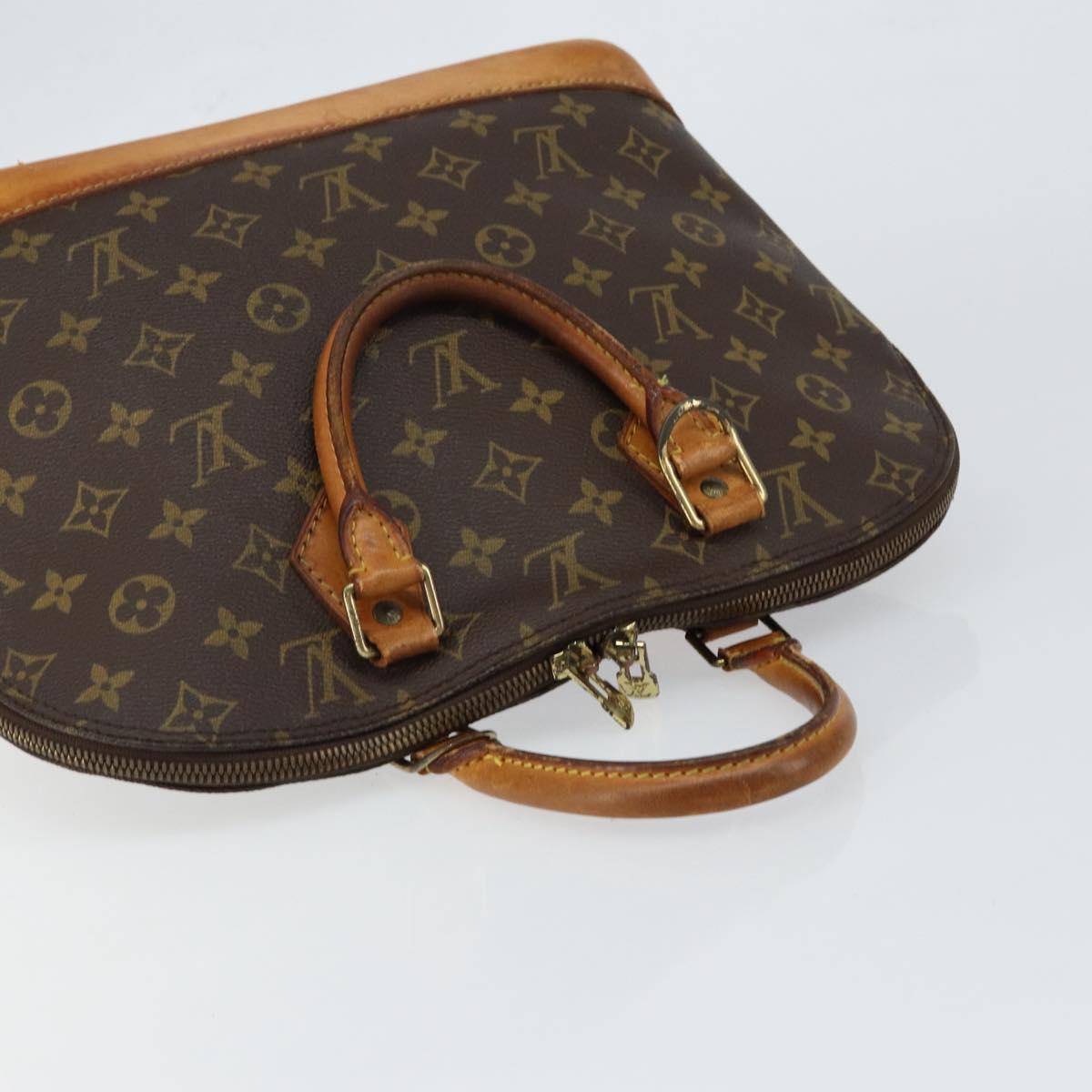 LOUIS VUITTON Monogram Alma Hand Bag M51130 LV Auth gh1013