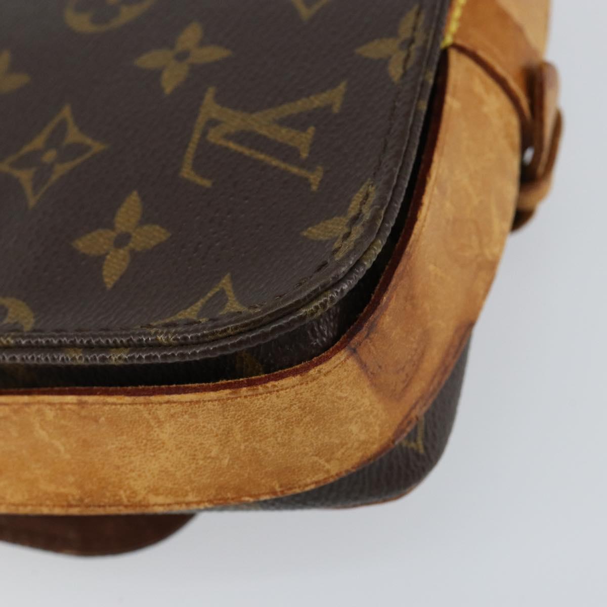 LOUIS VUITTON Monogram Cartouchiere PM Shoulder Bag M51254 LV Auth gh1018
