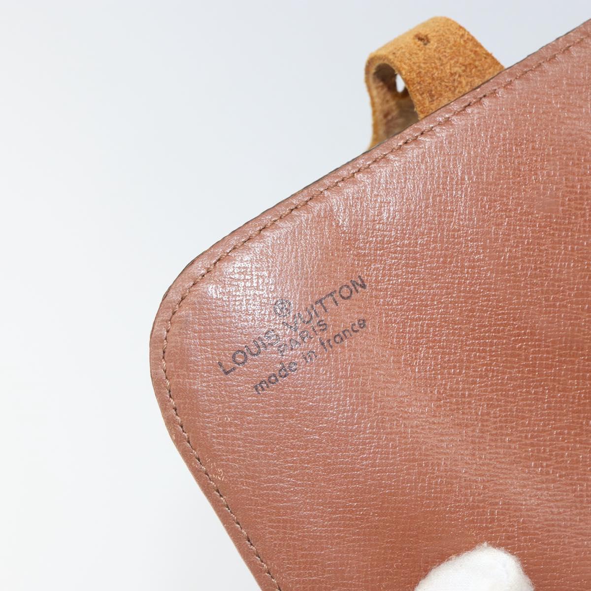 LOUIS VUITTON Monogram Cartouchiere PM Shoulder Bag M51254 LV Auth gh1018