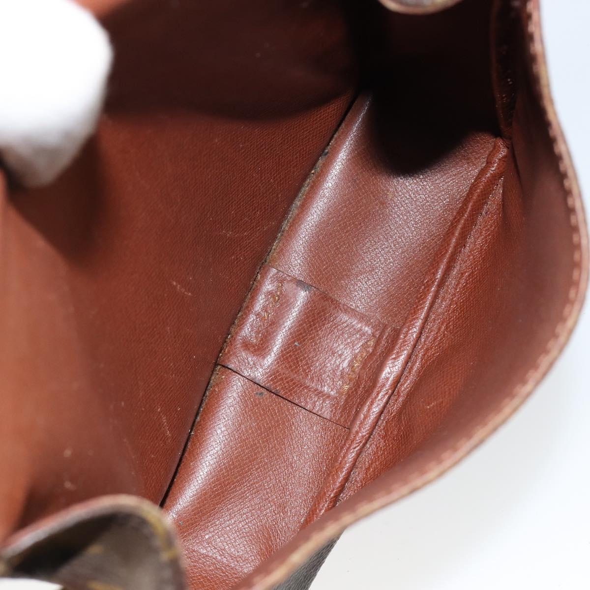 LOUIS VUITTON Monogram Cartouchiere PM Shoulder Bag M51254 LV Auth gh1018