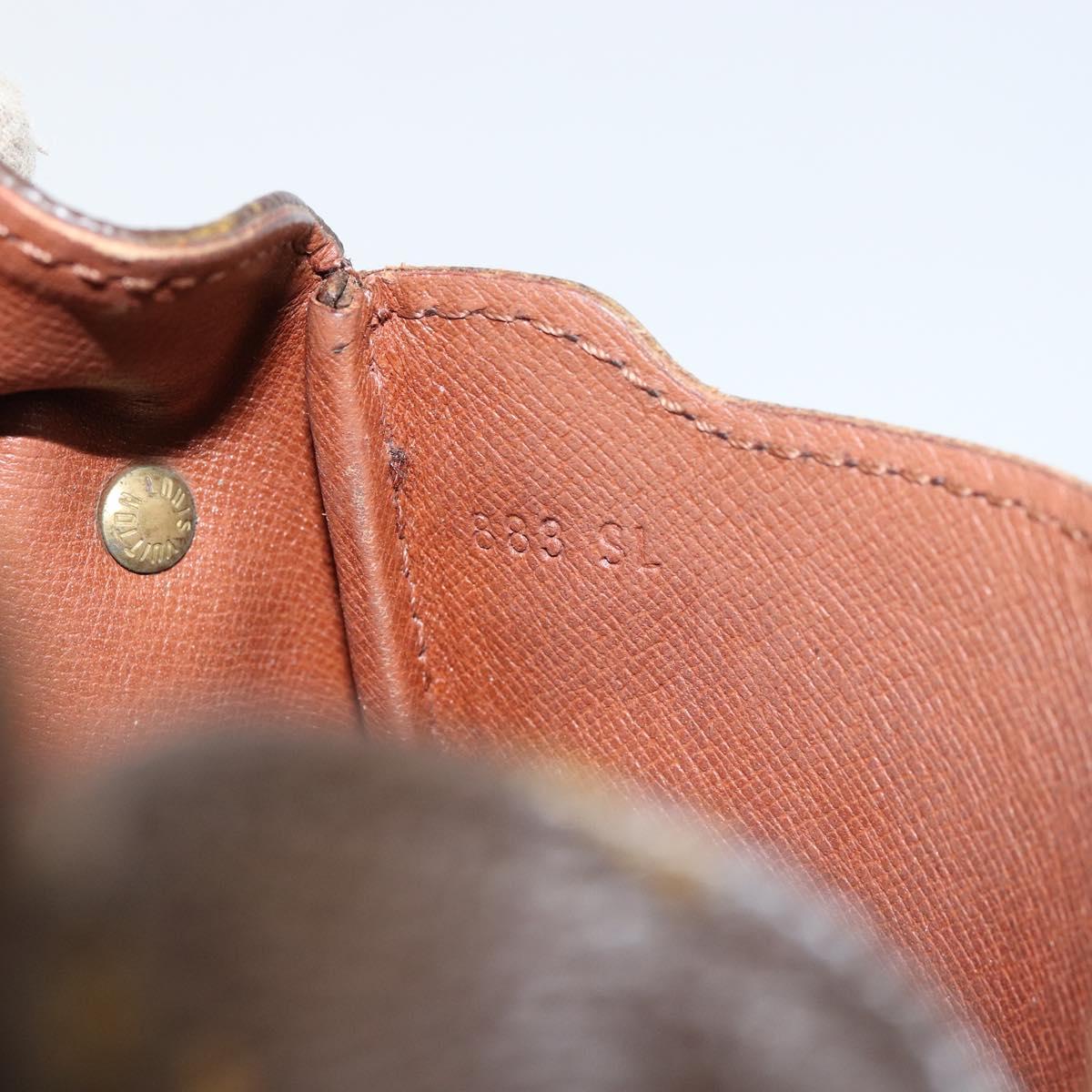 LOUIS VUITTON Monogram Cartouchiere PM Shoulder Bag M51254 LV Auth gh1018