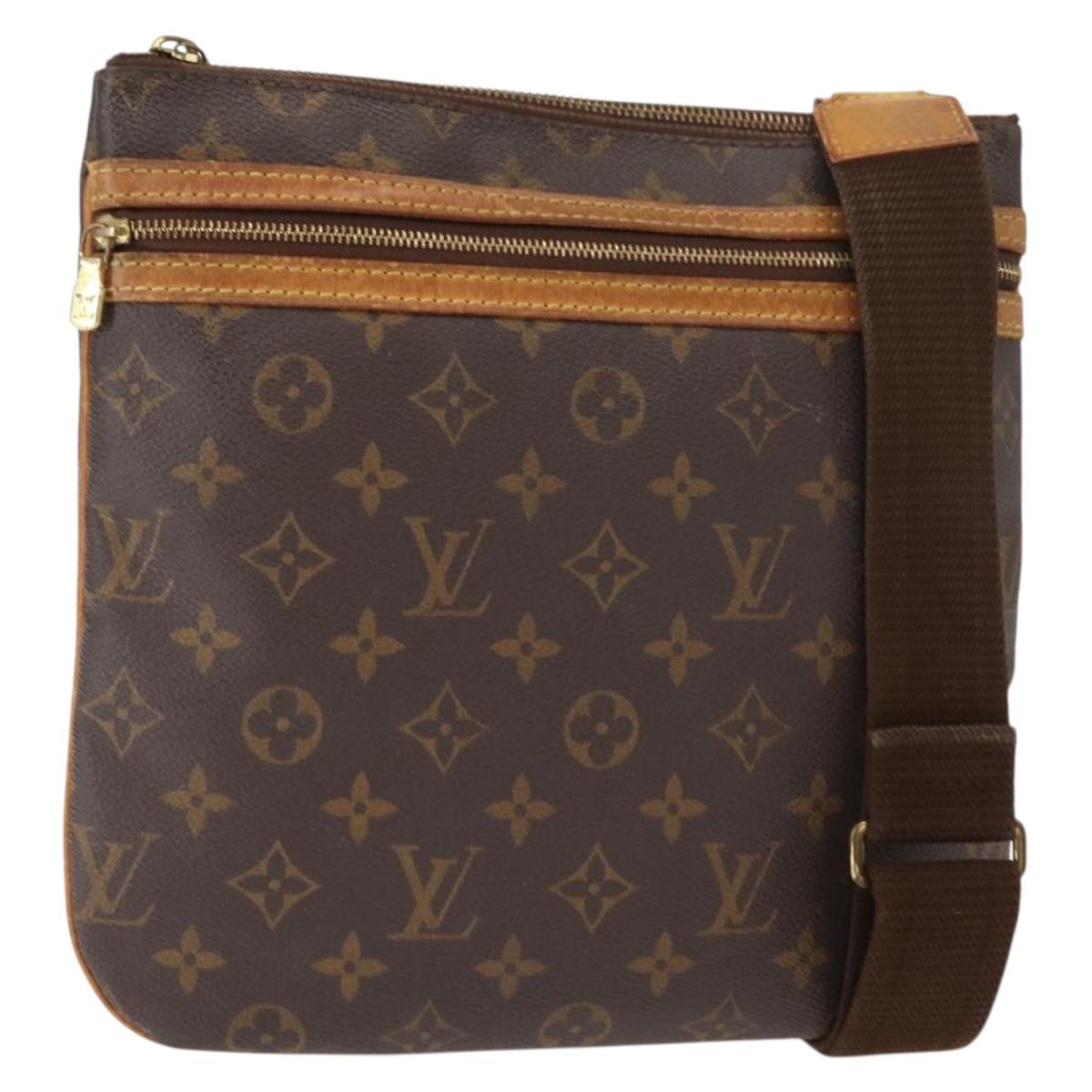 LOUIS VUITTON Monogram Pochette Bosphore Shoulder Bag M40044 LV Auth gh1019