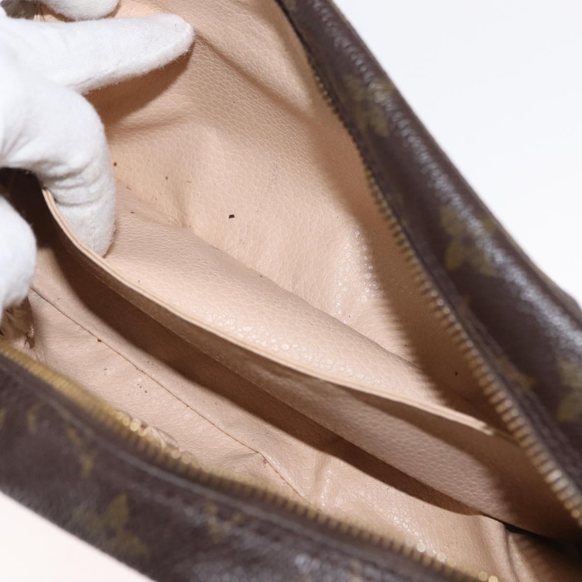 LOUIS VUITTON Monogram Trousse Toilette 23 Clutch Bag M47524 LV Auth gh1021