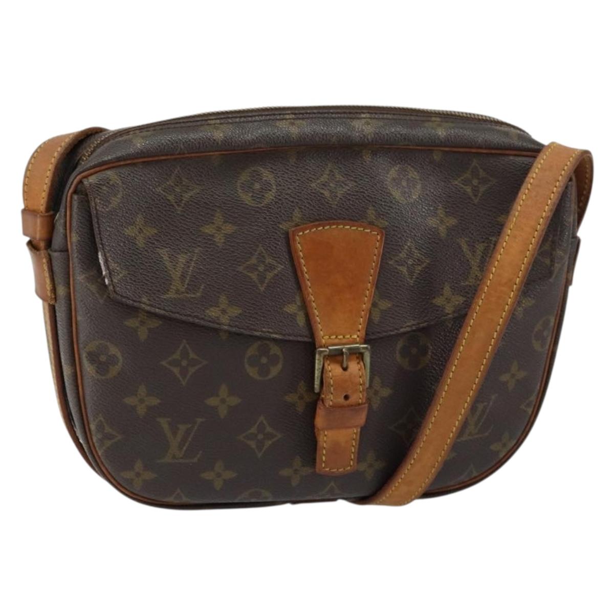 LOUIS VUITTON Monogram Jeune Fille GM Shoulder Bag M51225 LV Auth gh1022