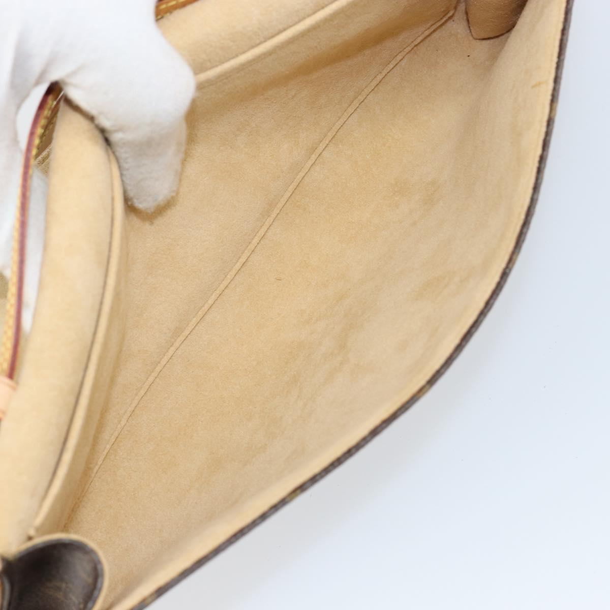 LOUIS VUITTON Monogram Pochette Twin GM Shoulder Bag M51852 LV Auth gh1026