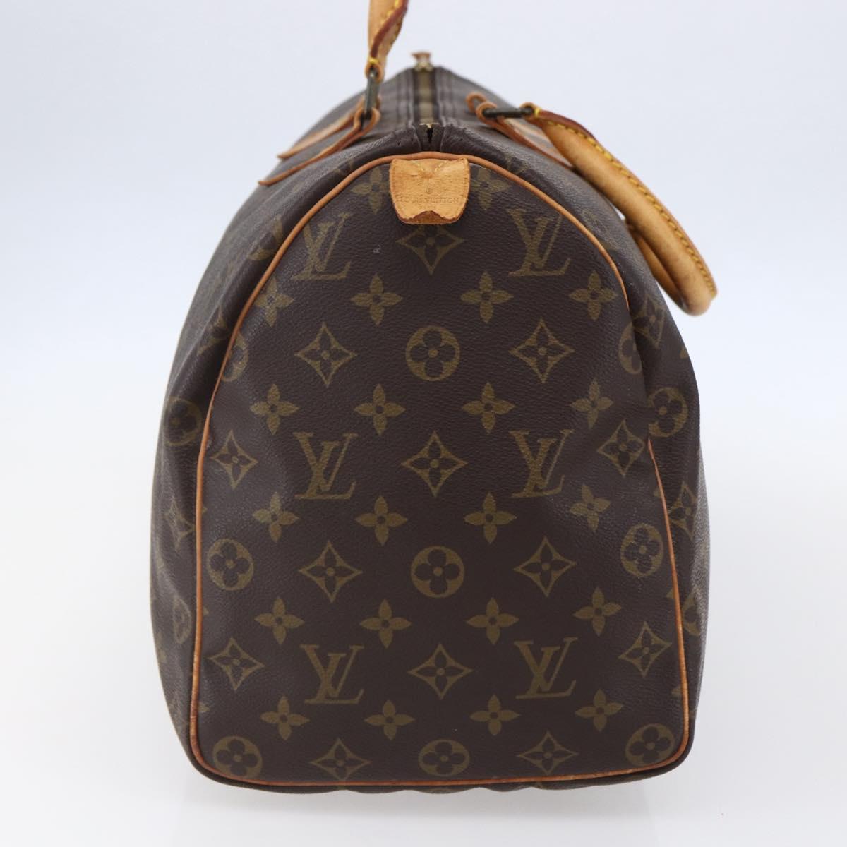 LOUIS VUITTON Monogram Speedy 40 Hand Bag M41522 LV Auth gh1036