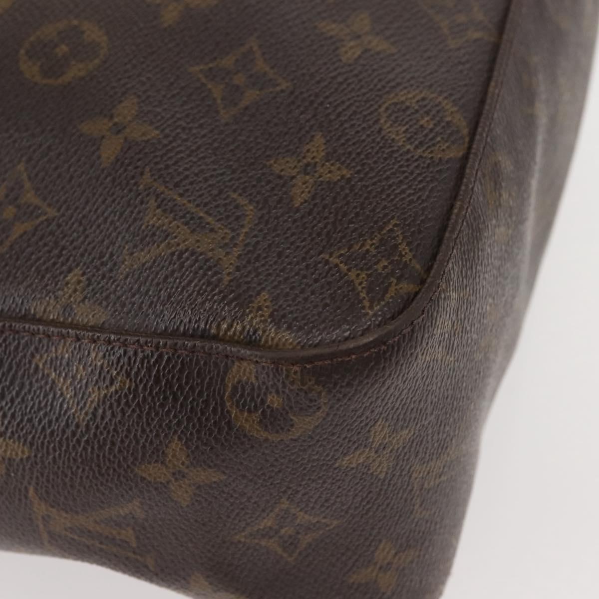 LOUIS VUITTON Monogram Looping GM Shoulder Bag M51145 LV Auth gh1039