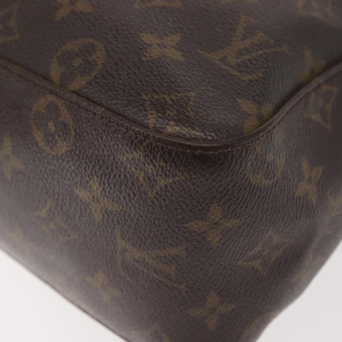 LOUIS VUITTON Monogram Looping GM Shoulder Bag M51145 LV Auth gh1039