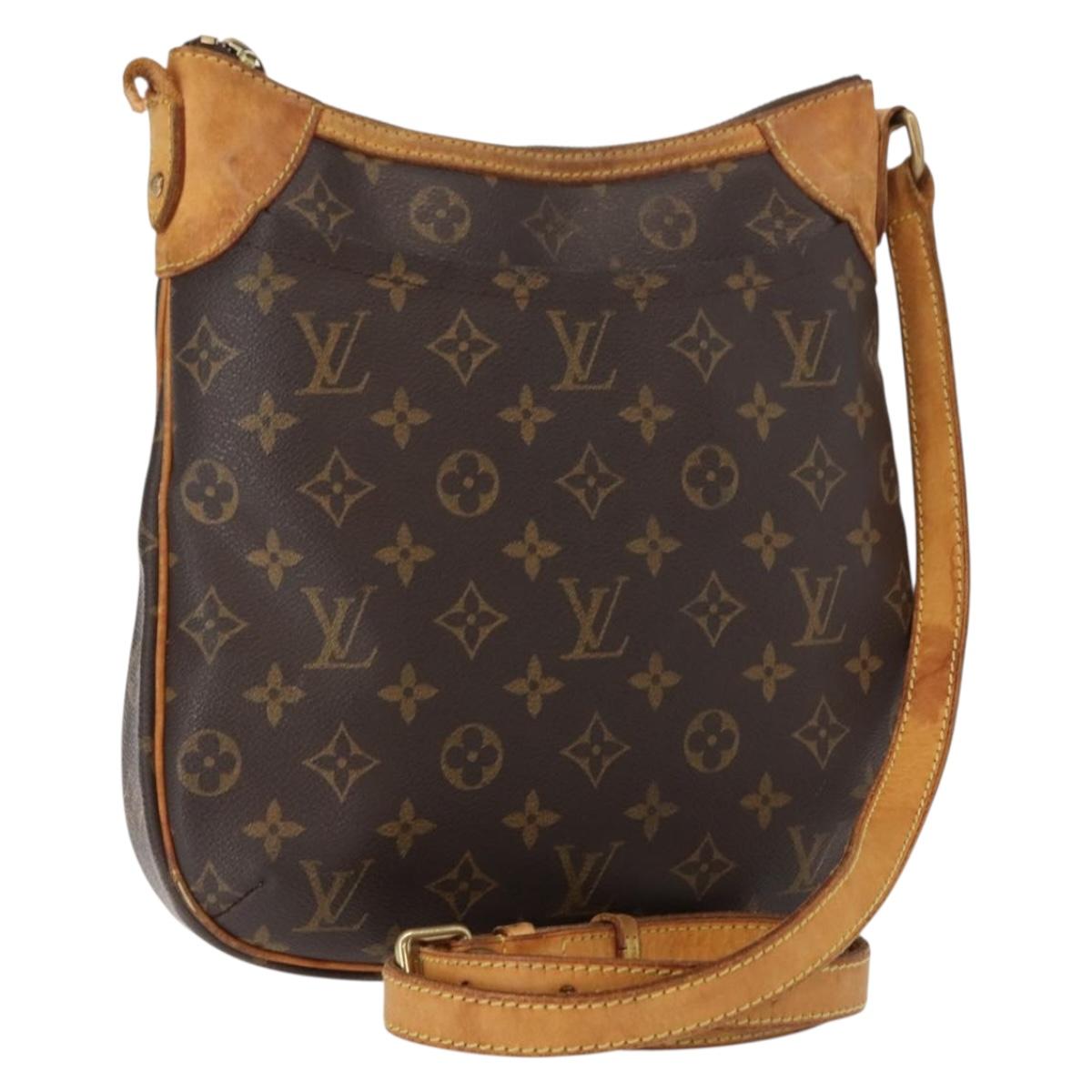 LOUIS VUITTON Monogram Odeon PM Shoulder Bag M56390 LV Auth gh1040