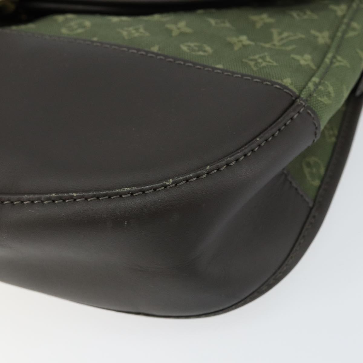 LOUIS VUITTON Monogram Mini Belanger Shoulder Bag TST Khaki M92673 Auth gh1045