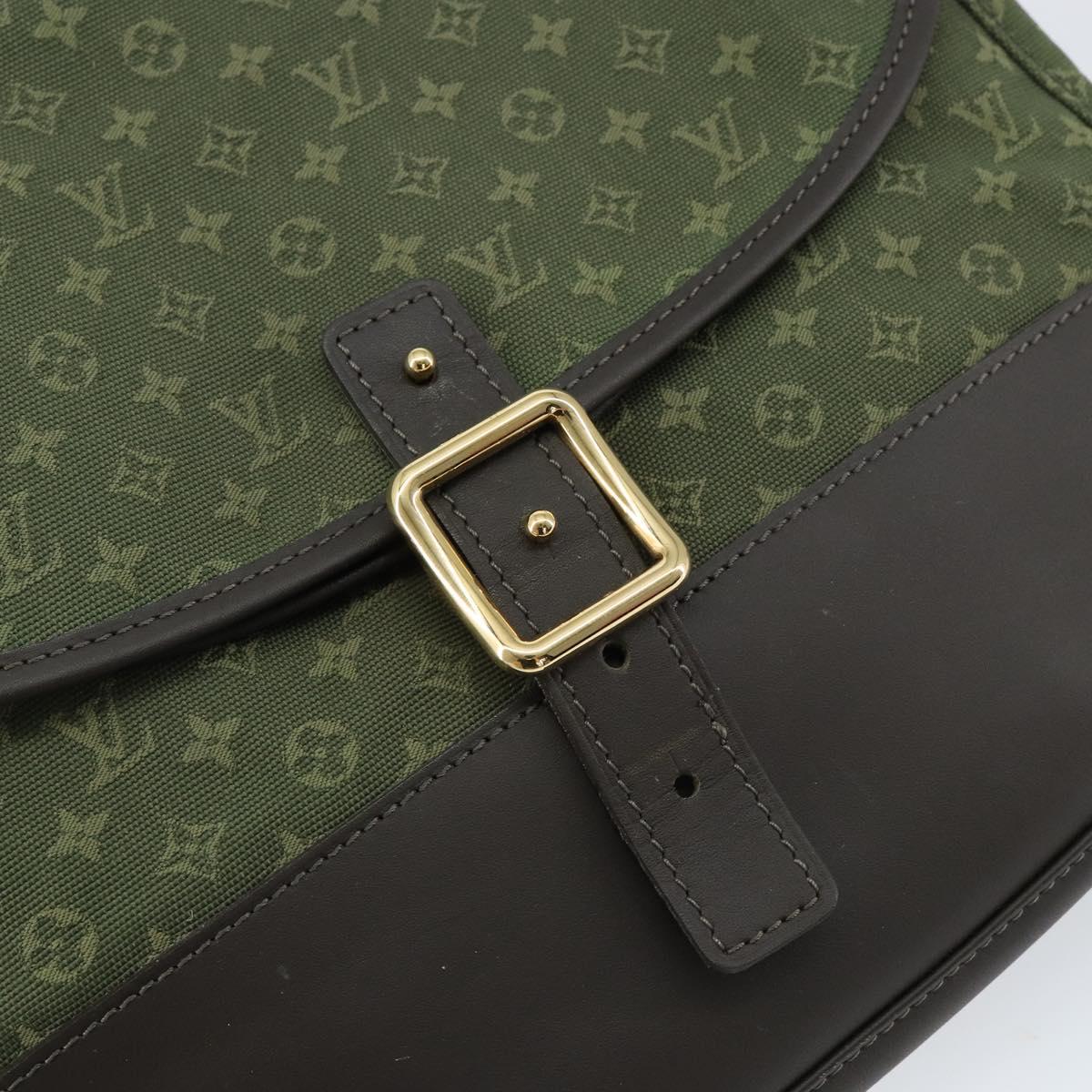 LOUIS VUITTON Monogram Mini Belanger Shoulder Bag TST Khaki M92673 Auth gh1045