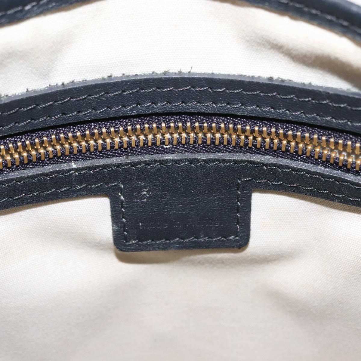 LOUIS VUITTON Monogram Mini Lucille GM Tote Bag Blue M92675 LV Auth gh1046