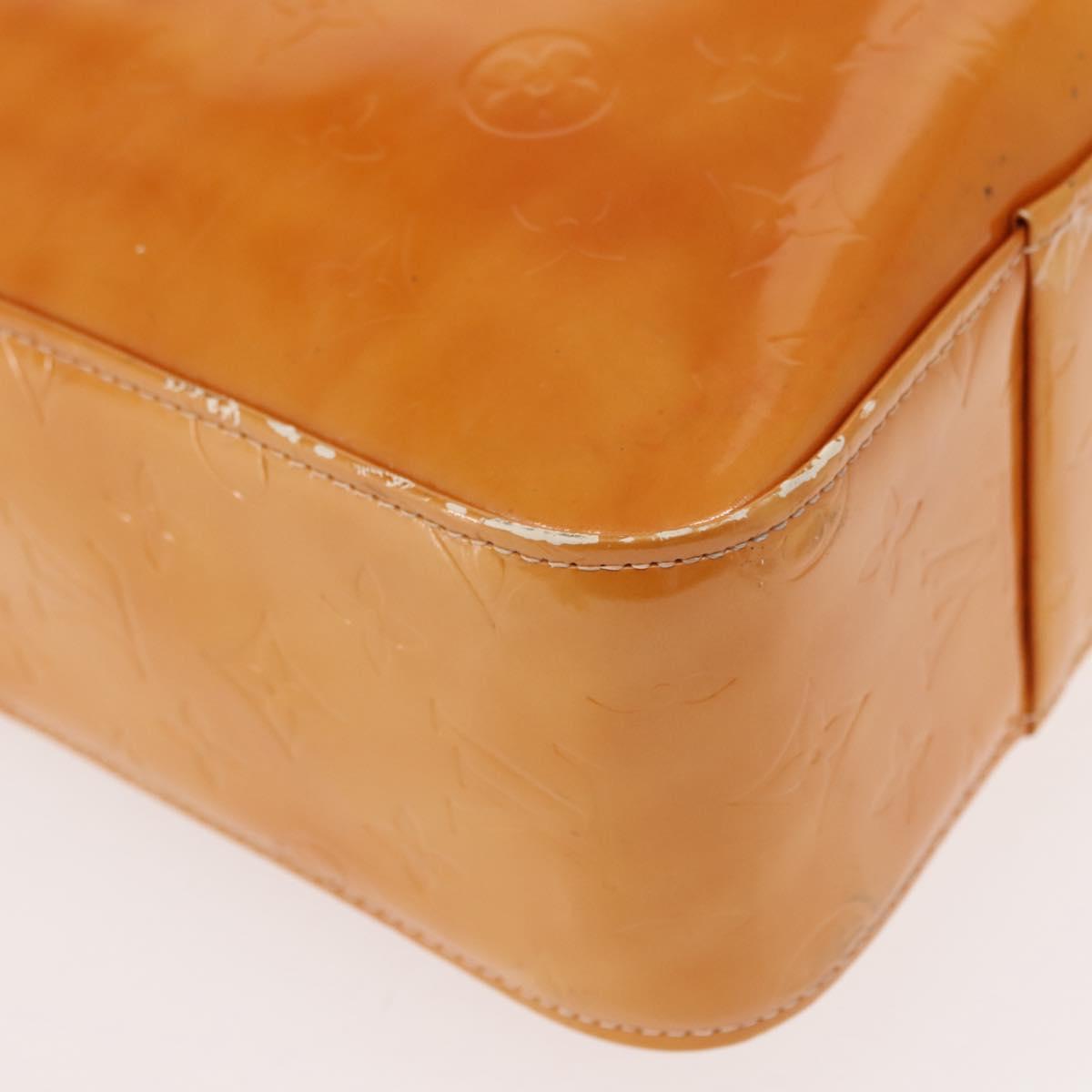 LOUIS VUITTON Monogram Vernis Columbus Bag Marshmallow Pink M91032 Auth gh1050