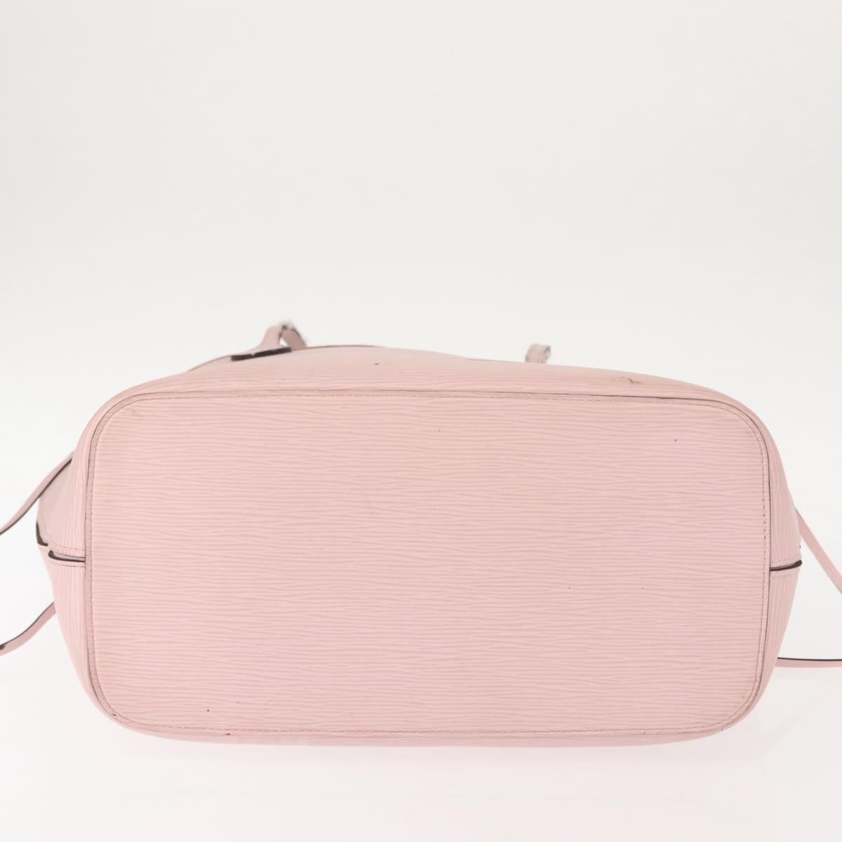 LOUIS VUITTON Epi Neverfull MM Tote Bag Rose Claire M41091 LV Auth gh1062