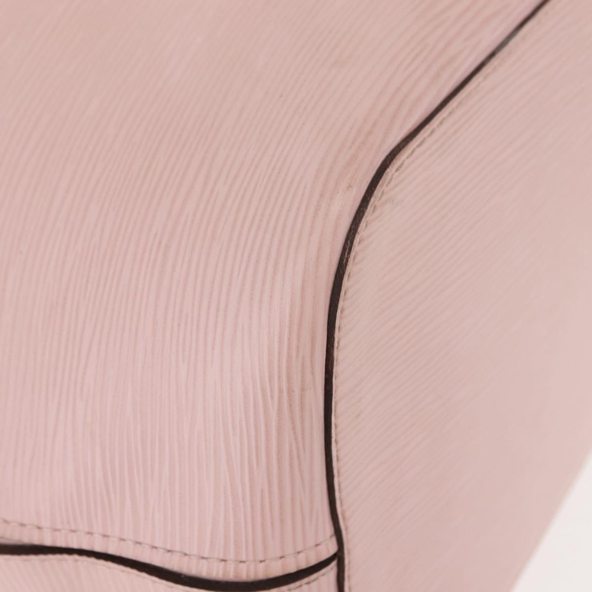 LOUIS VUITTON Epi Neverfull MM Tote Bag Rose Claire M41091 LV Auth gh1062