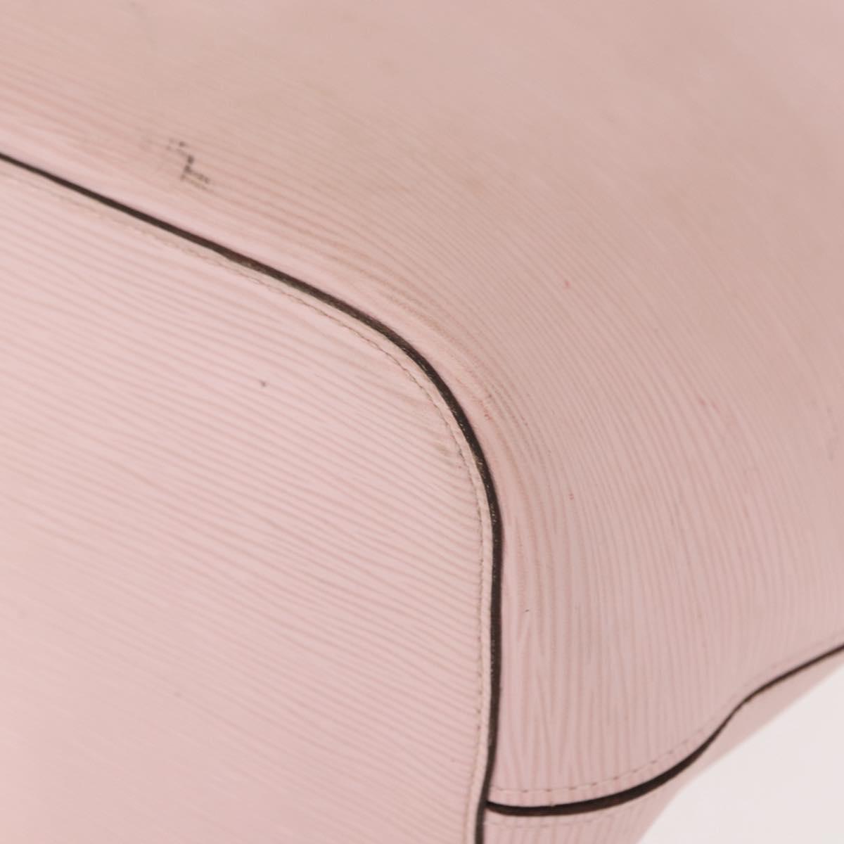 LOUIS VUITTON Epi Neverfull MM Tote Bag Rose Claire M41091 LV Auth gh1062