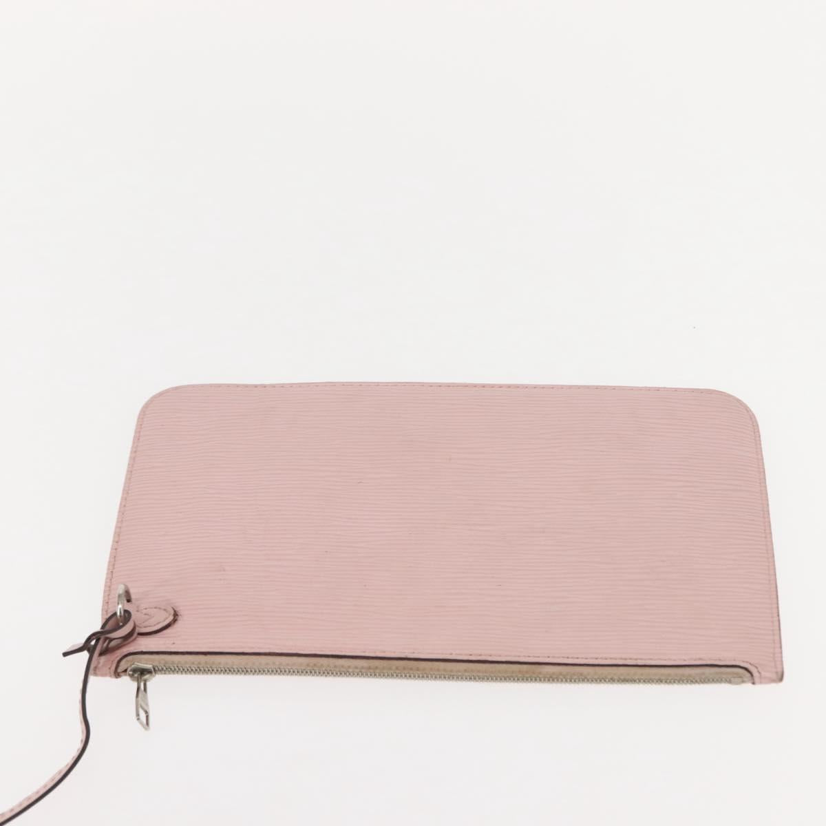 LOUIS VUITTON Epi Neverfull MM Tote Bag Rose Claire M41091 LV Auth gh1062