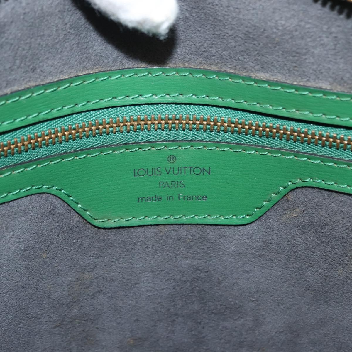LOUIS VUITTON Epi Saint Jacques Shopping Shoulder Bag Green M52264 Auth gh1063