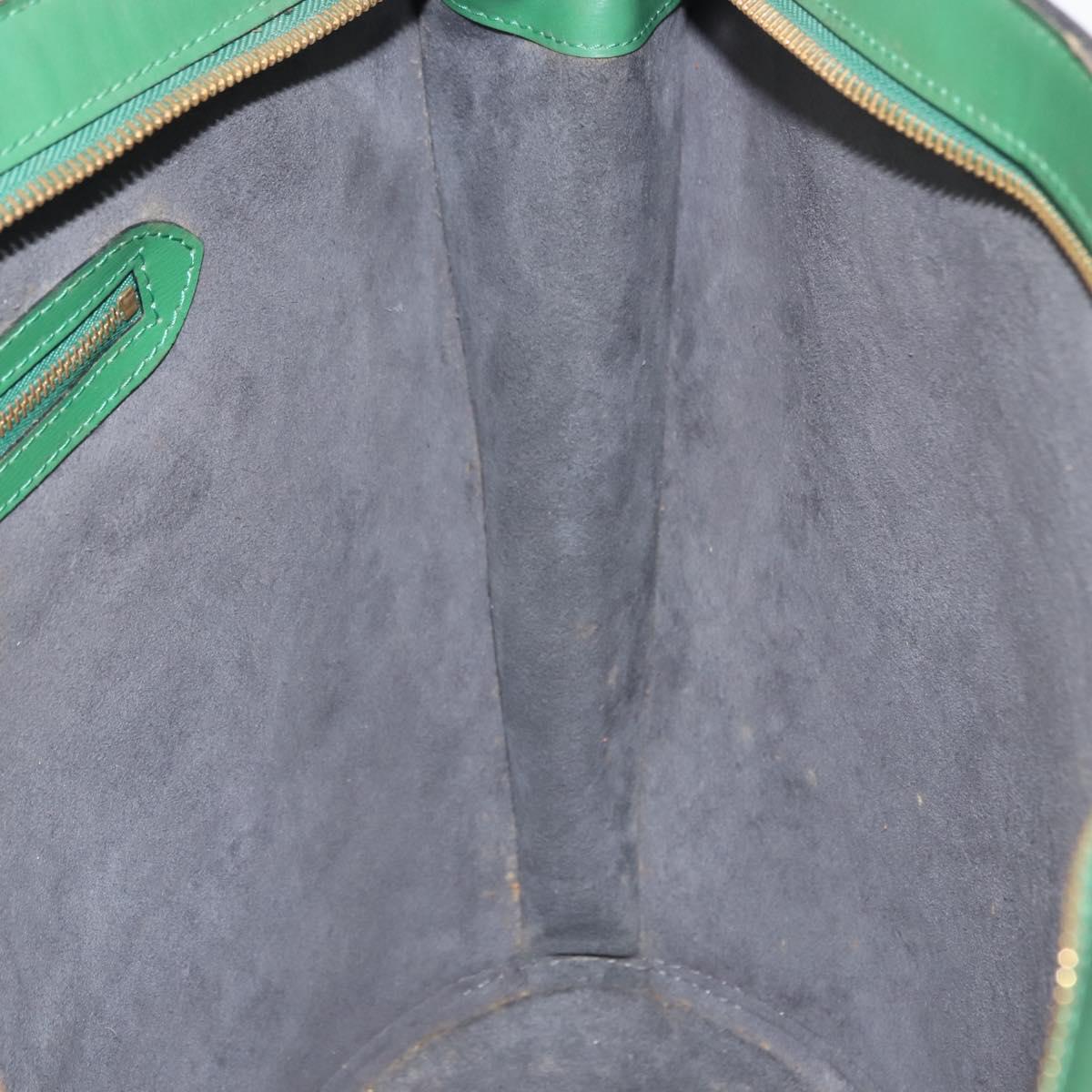 LOUIS VUITTON Epi Saint Jacques Shopping Shoulder Bag Green M52264 Auth gh1063