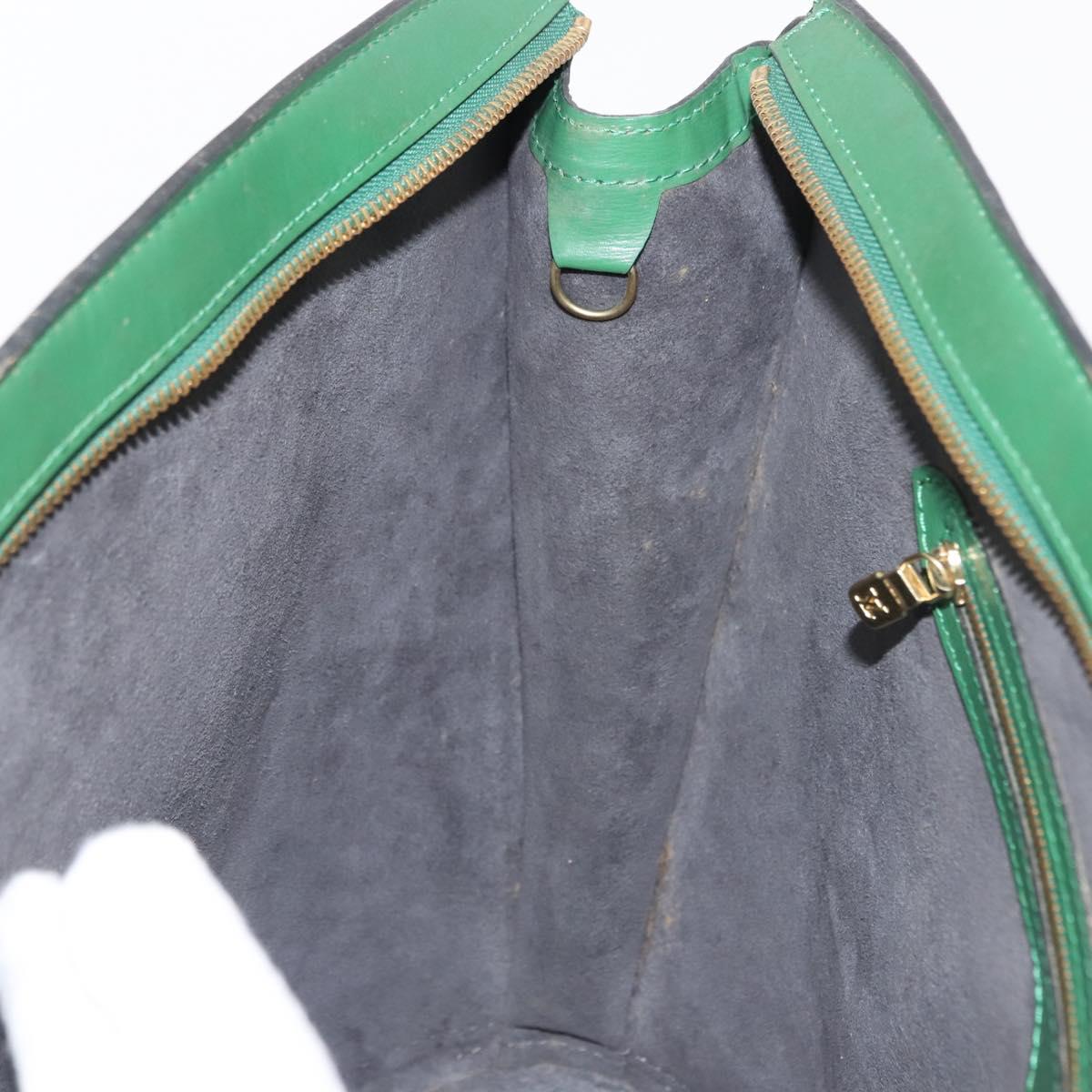 LOUIS VUITTON Epi Saint Jacques Shopping Shoulder Bag Green M52264 Auth gh1063