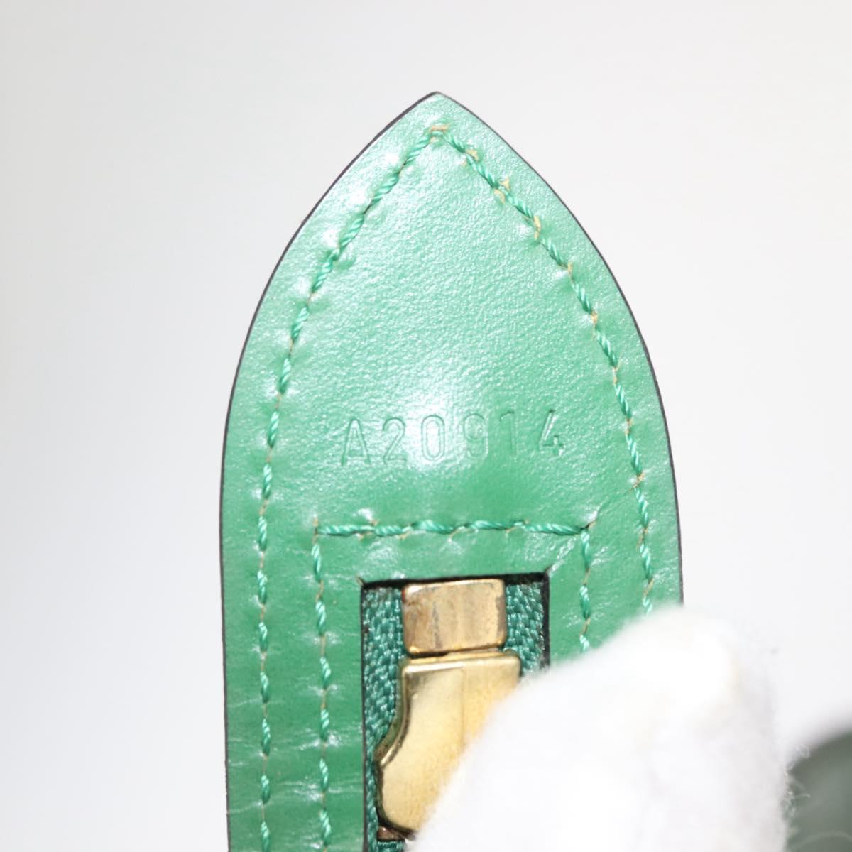 LOUIS VUITTON Epi Saint Jacques Shopping Shoulder Bag Green M52264 Auth gh1063