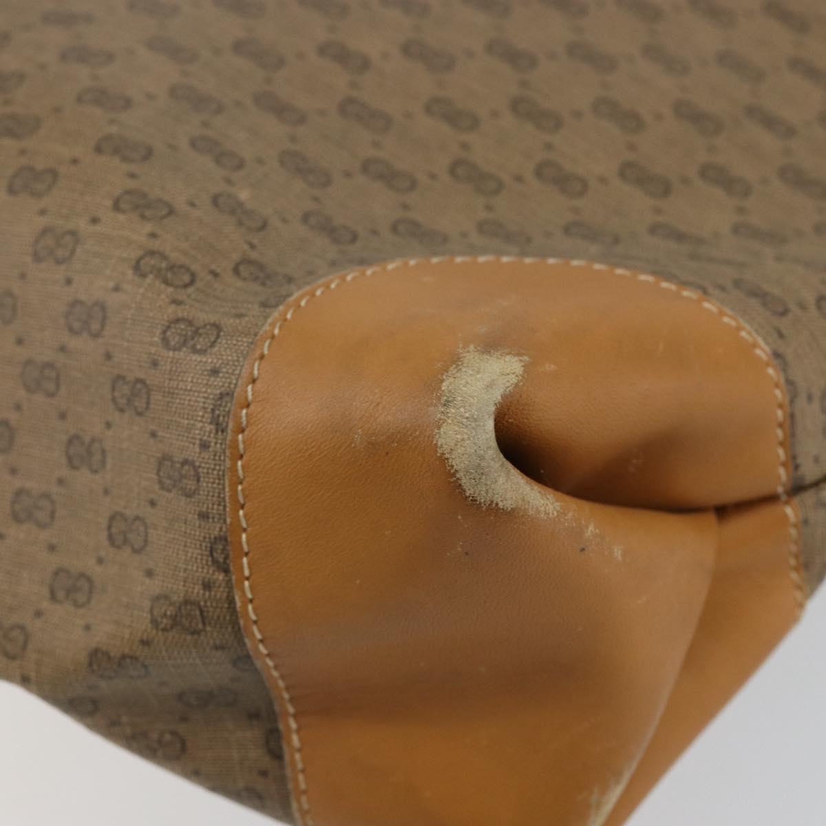 GUCCI Micro GG Supreme Web Sherry Line Bag PVC Beige 002 904 0131 Auth gh1123