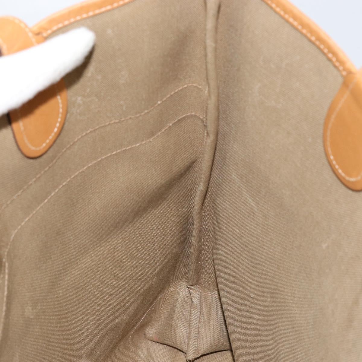 GUCCI Micro GG Supreme Web Sherry Line Bag PVC Beige 002 904 0131 Auth gh1123