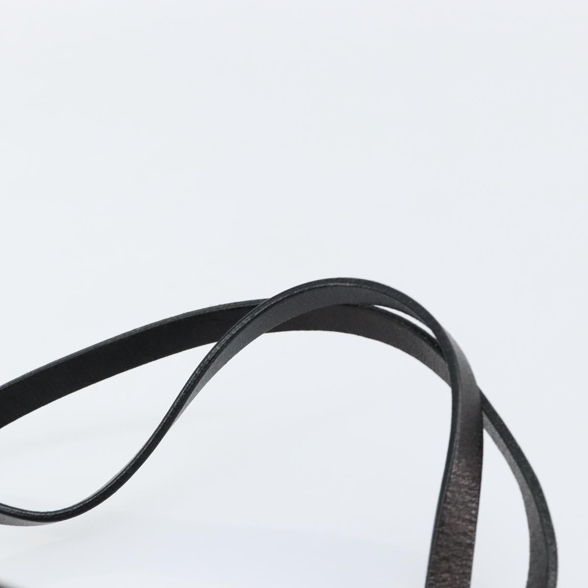 FENDI Zucchino Canvas Hand Bag Black Auth gh1154