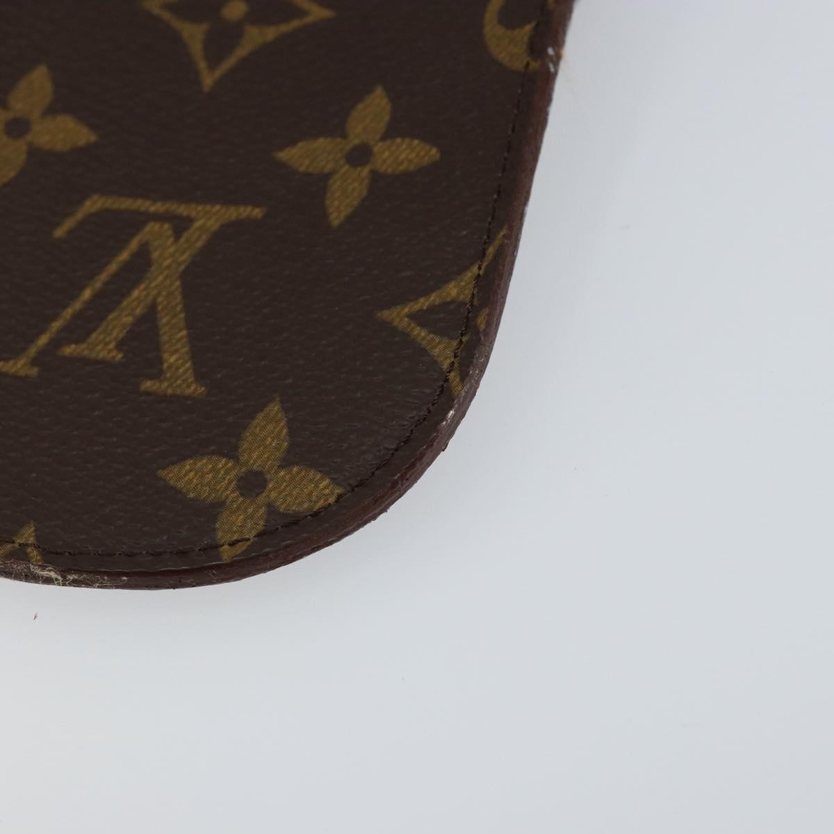 LOUIS VUITTON Monogram Etui Lunette Rabat Glasses Case M62970 LV Auth gh1168