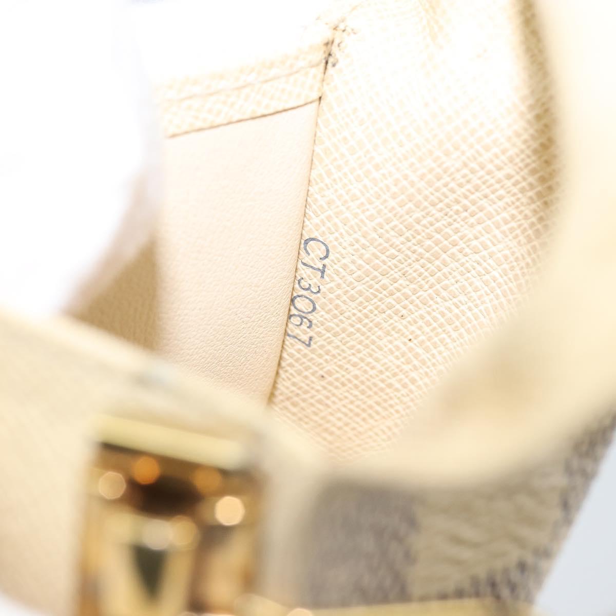 LOUIS VUITTON Damier Azur Multicles 6 Key Case N61745 LV Auth gh1172