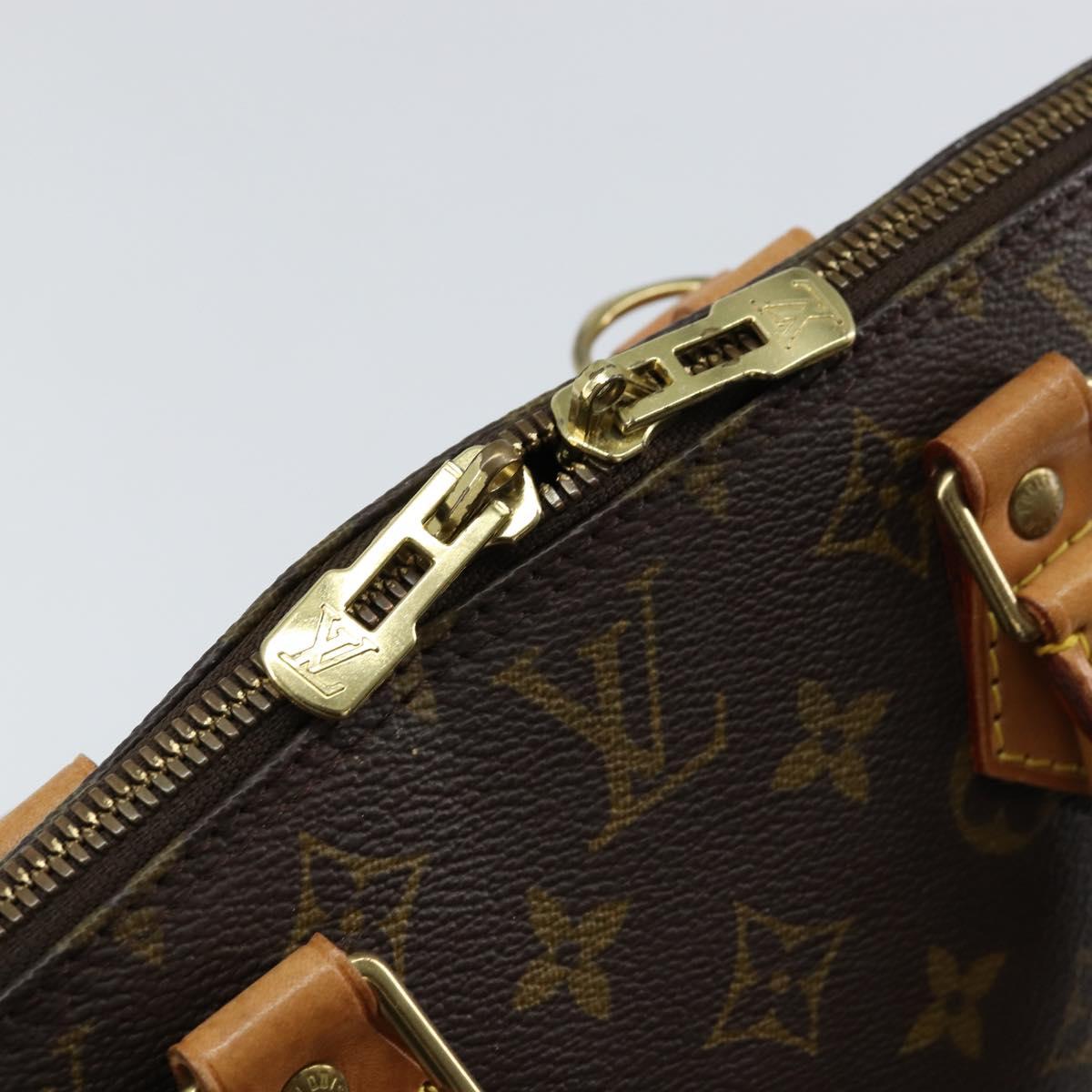 LOUIS VUITTON Monogram Alma Hand Bag M51130 LV Auth gh1185