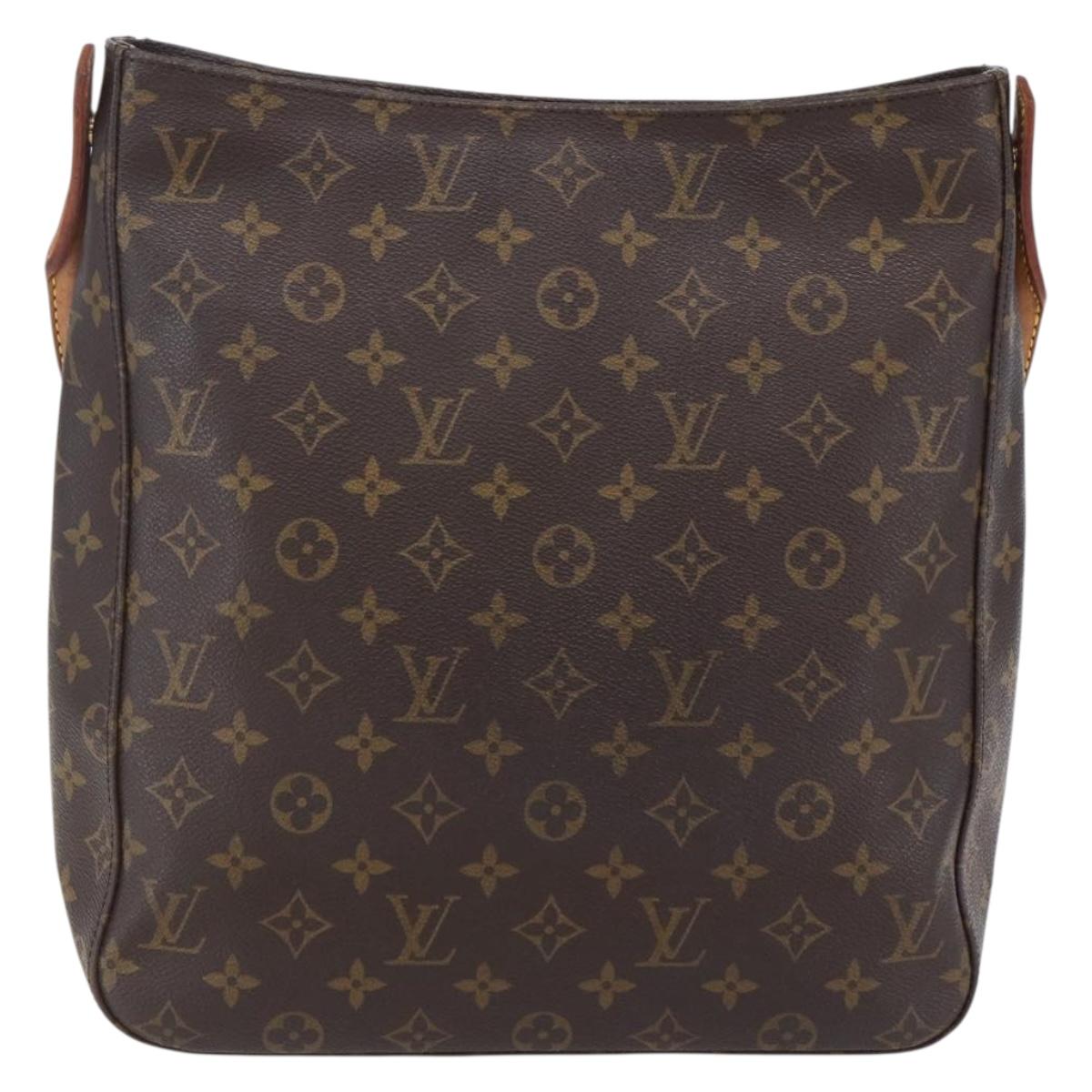 LOUIS VUITTON Monogram Looping GM Shoulder Bag M51145 LV Auth gh1186