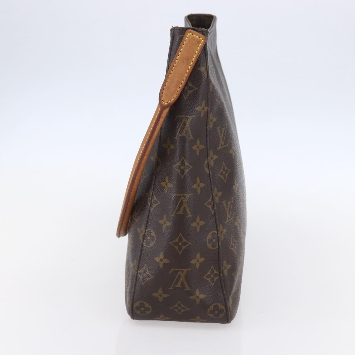 LOUIS VUITTON Monogram Looping GM Shoulder Bag M51145 LV Auth gh1186