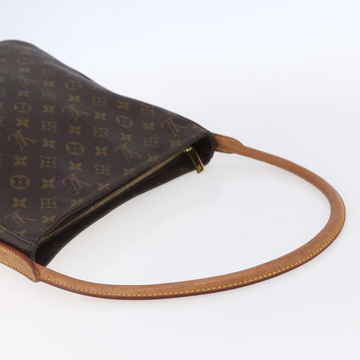 LOUIS VUITTON Monogram Looping GM Shoulder Bag M51145 LV Auth gh1186