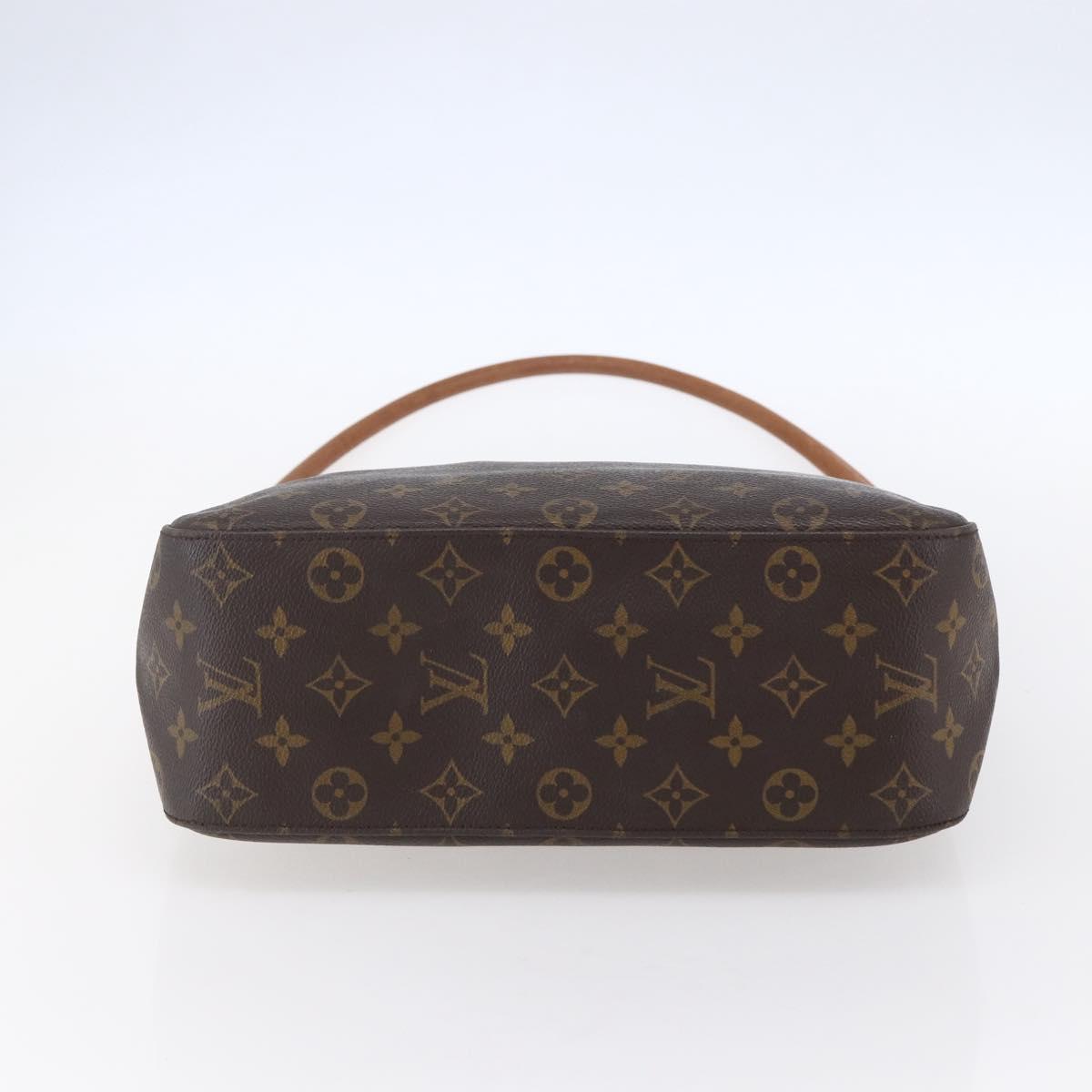 LOUIS VUITTON Monogram Looping GM Shoulder Bag M51145 LV Auth gh1186