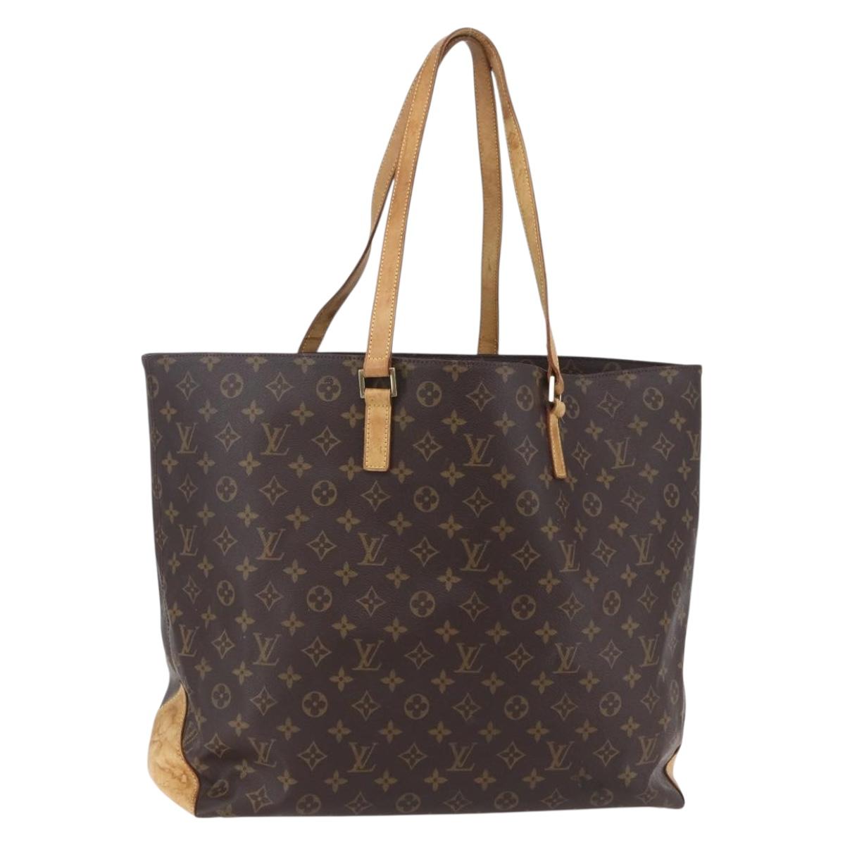 LOUIS VUITTON Monogram Cabas Alto Tote Bag M51152 LV Auth gh1187