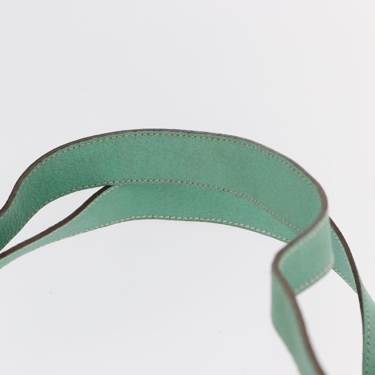 GUCCI Bamboo Backpack Suede Green Gold 003 2058 0016 Auth gh1191