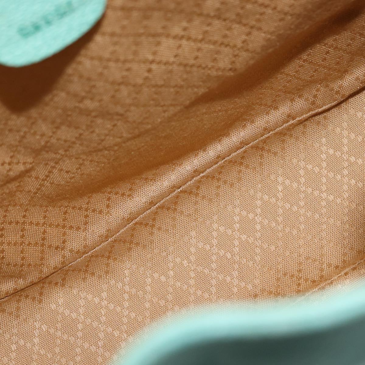 GUCCI Bamboo Backpack Suede Green Gold 003 2058 0016 Auth gh1191