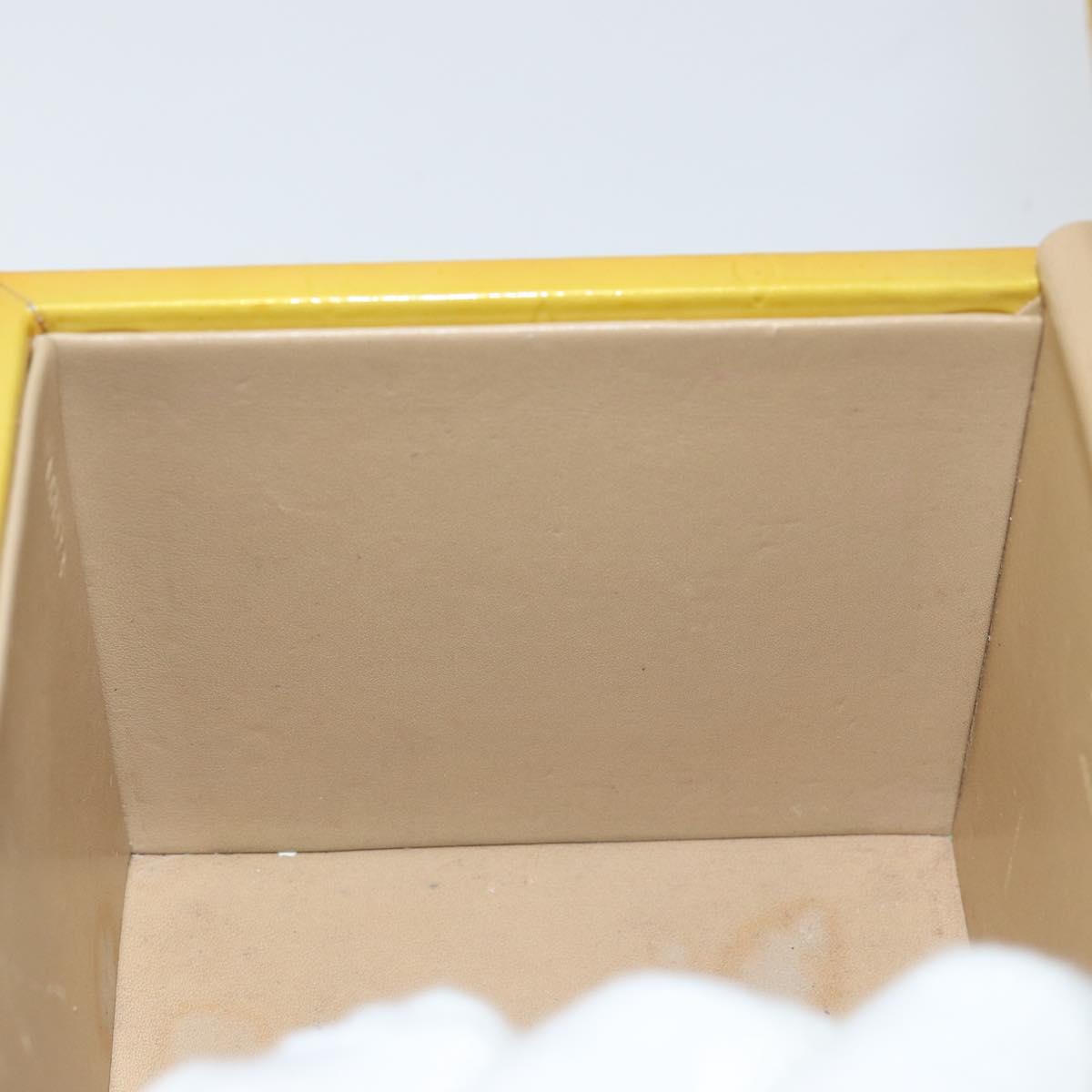 LOUIS VUITTON Monogram Vernis Bleecker Cosmetic Pouch Beige M91002 Auth gh1193