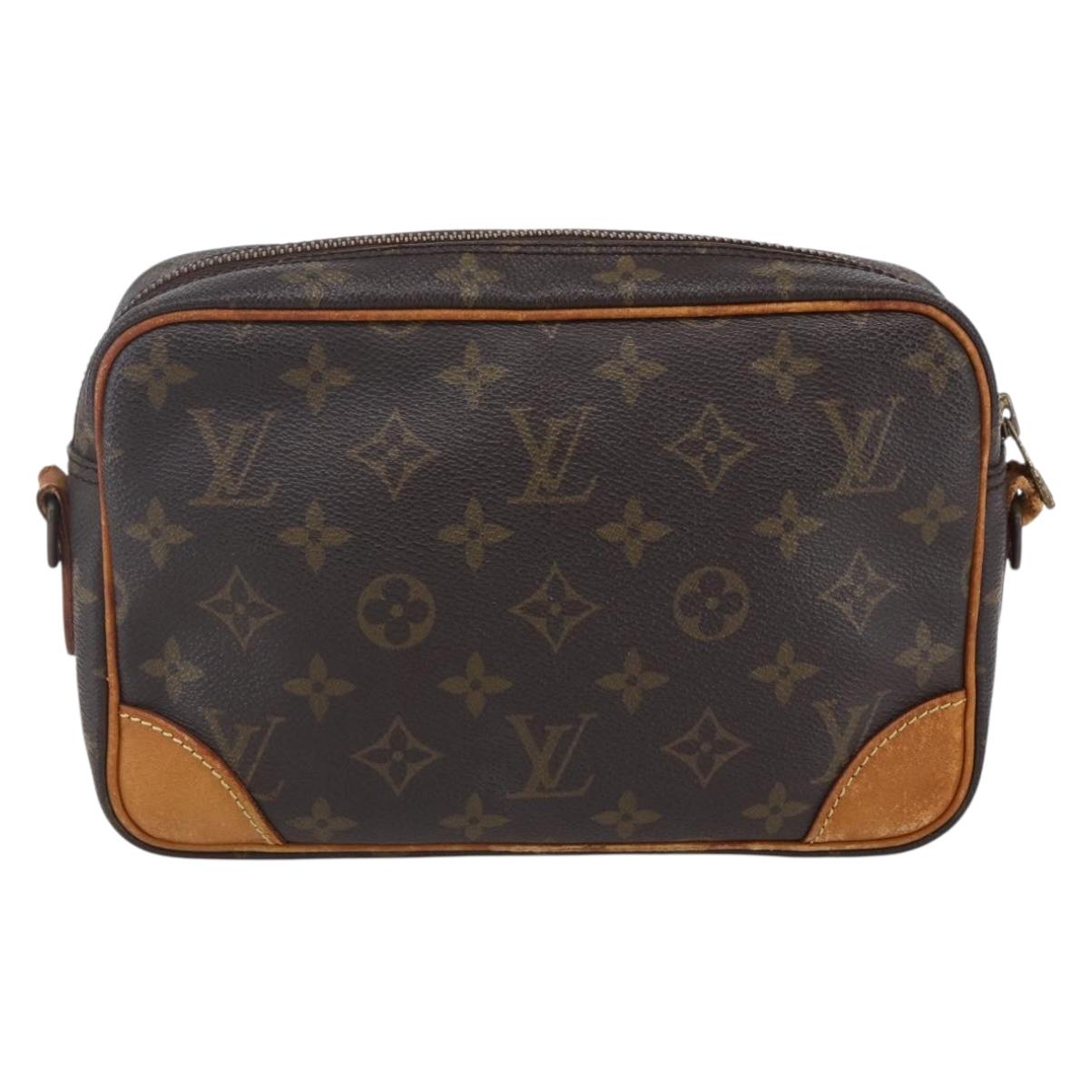LOUIS VUITTON Monogram Trocadero 23 Shoulder Bag M51276 LV Auth gh1195