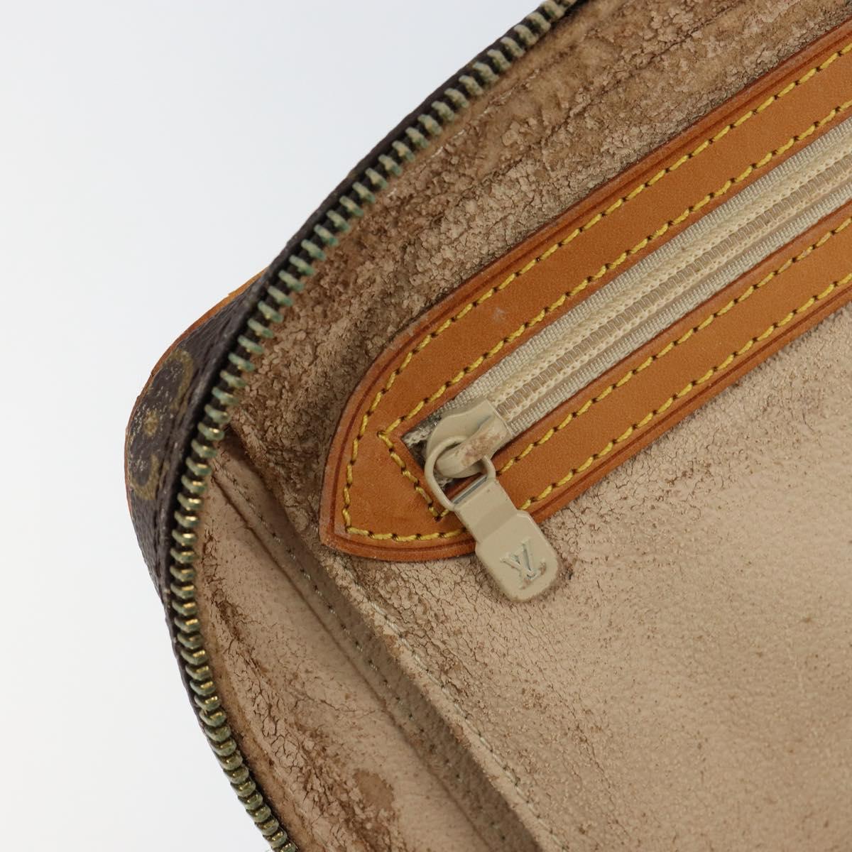 LOUIS VUITTON Monogram Trousse Boite Cosmetic Pouch M47640 LV Auth gh1205