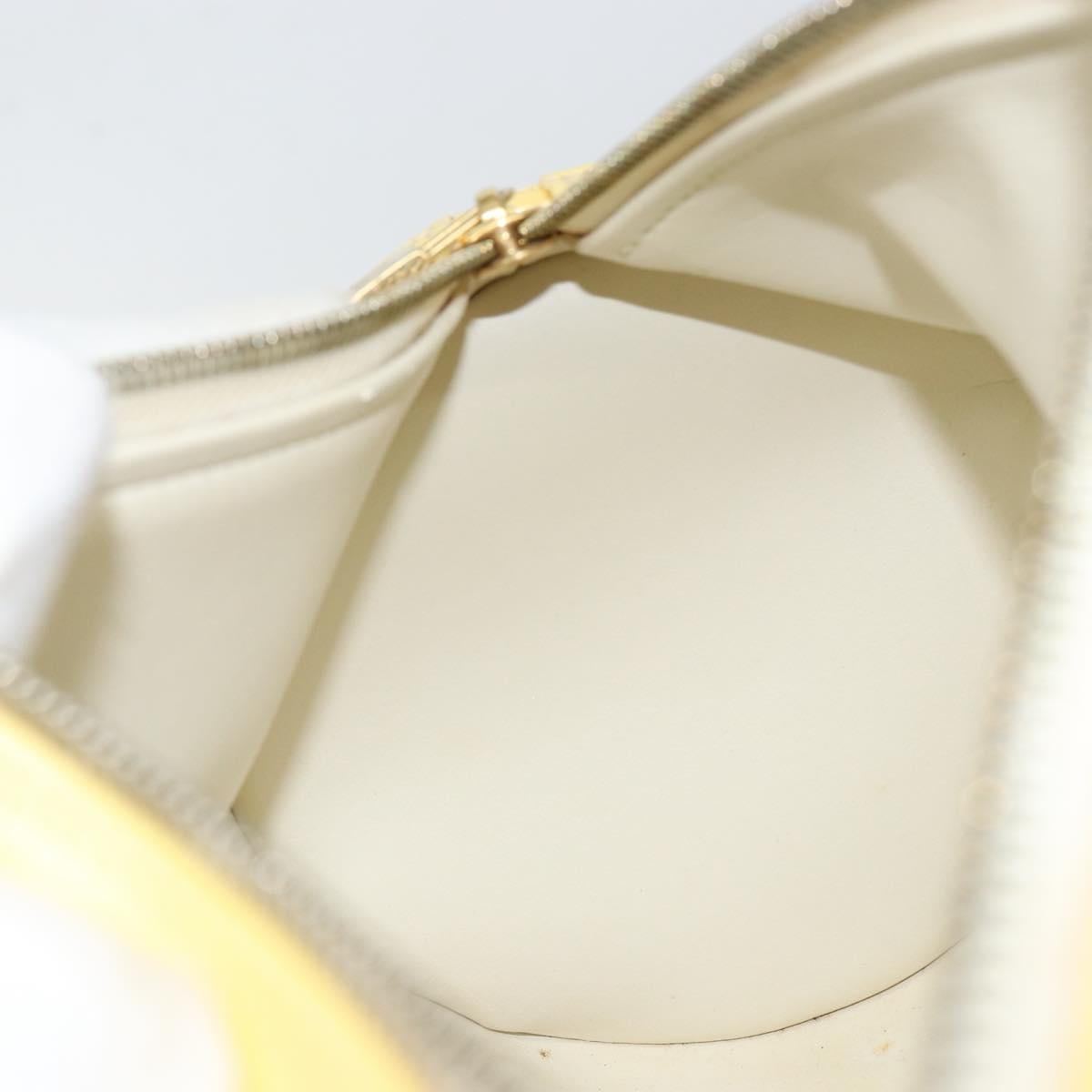 LOUIS VUITTON Monogram Vernis Bedford Hand Bag Perle M91006 LV Auth gh1206