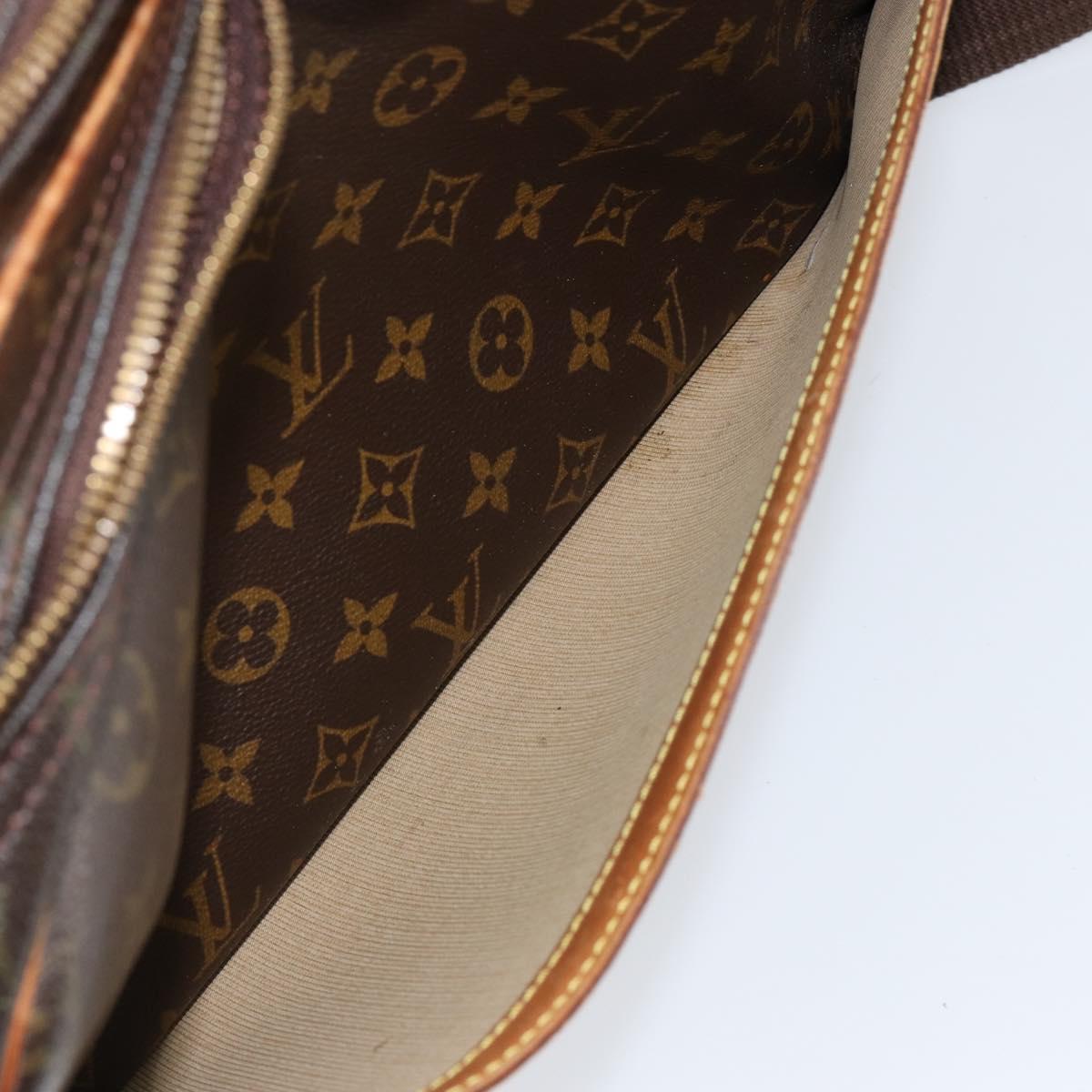 LOUIS VUITTON Monogram Reporter GM Shoulder Bag M45252 LV Auth gh1218