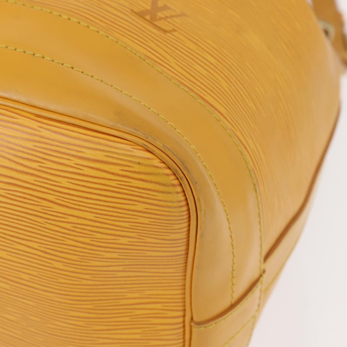 LOUIS VUITTON Epi Noe Shoulder Bag Tassili Yellow M44009 LV Auth gh1226