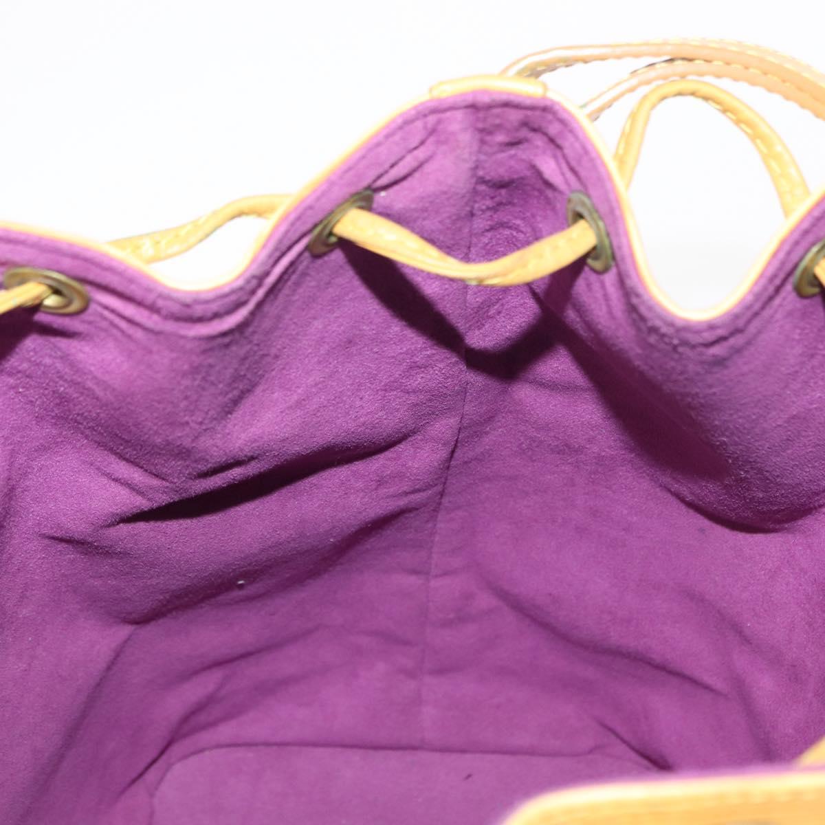 LOUIS VUITTON Epi Noe Shoulder Bag Tassili Yellow M44009 LV Auth gh1226