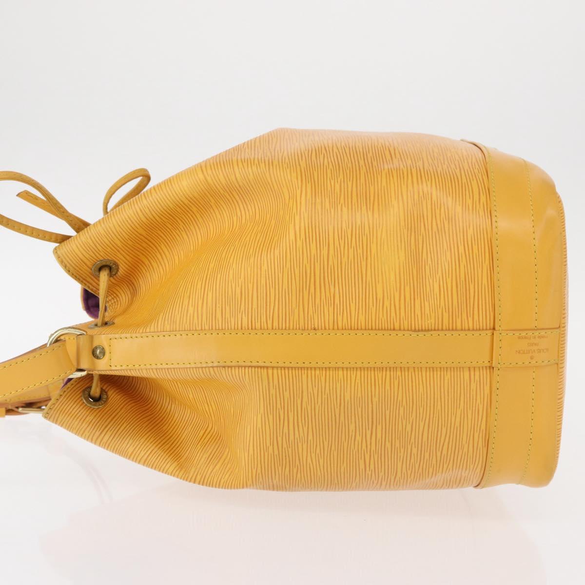 LOUIS VUITTON Epi Noe Shoulder Bag Tassili Yellow M44009 LV Auth gh1226