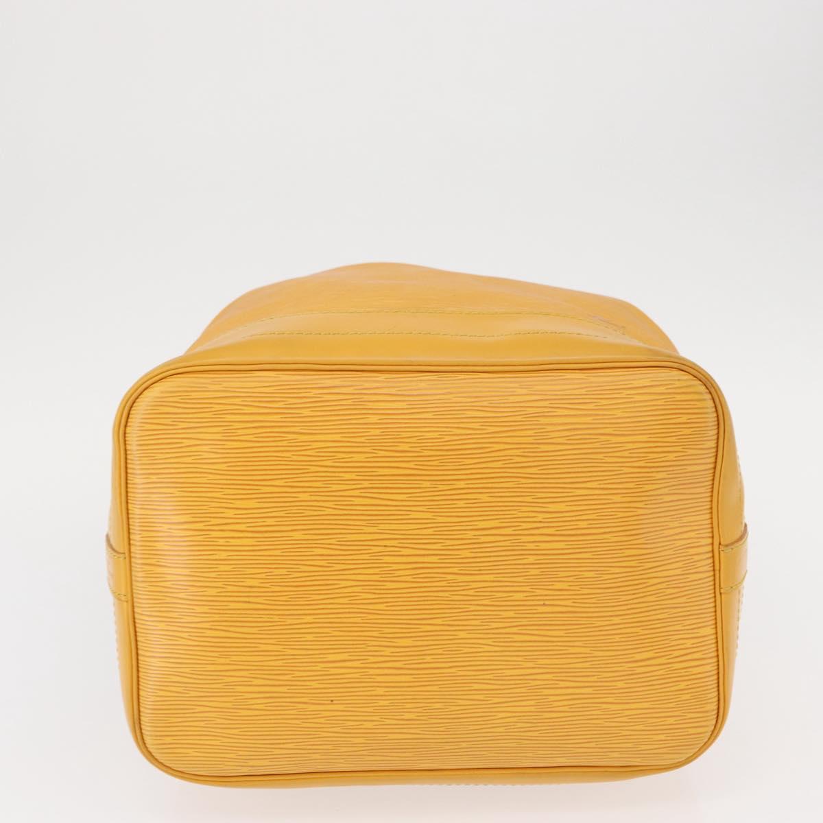 LOUIS VUITTON Epi Noe Shoulder Bag Tassili Yellow M44009 LV Auth gh1226