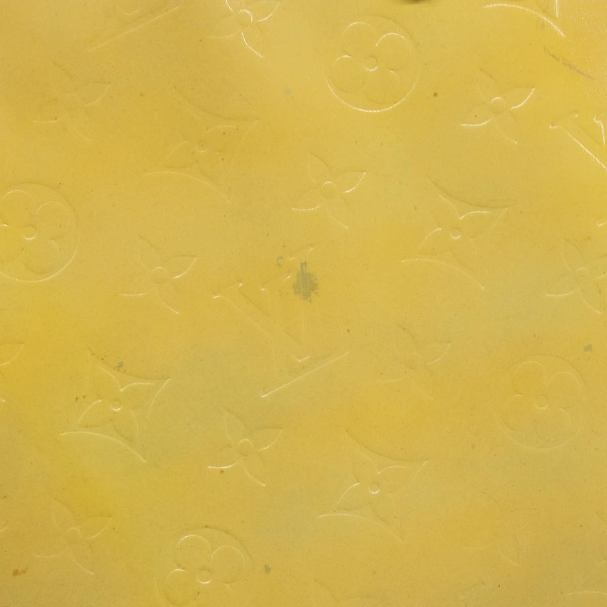 LOUIS VUITTON Monogram Vernis Columbus Tote Bag Gris M91028 LV Auth gh1229